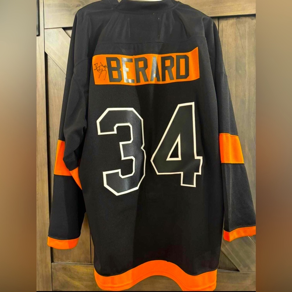 Signed Bryan Berard Jersey MGM Grand Mats Sundin Alumni
